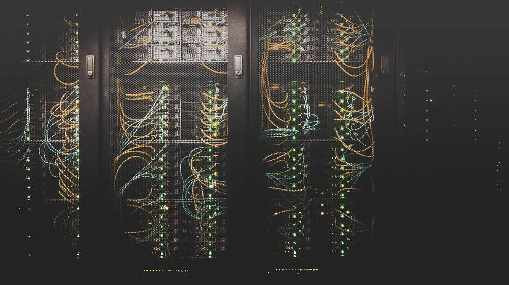 An advanced server room.