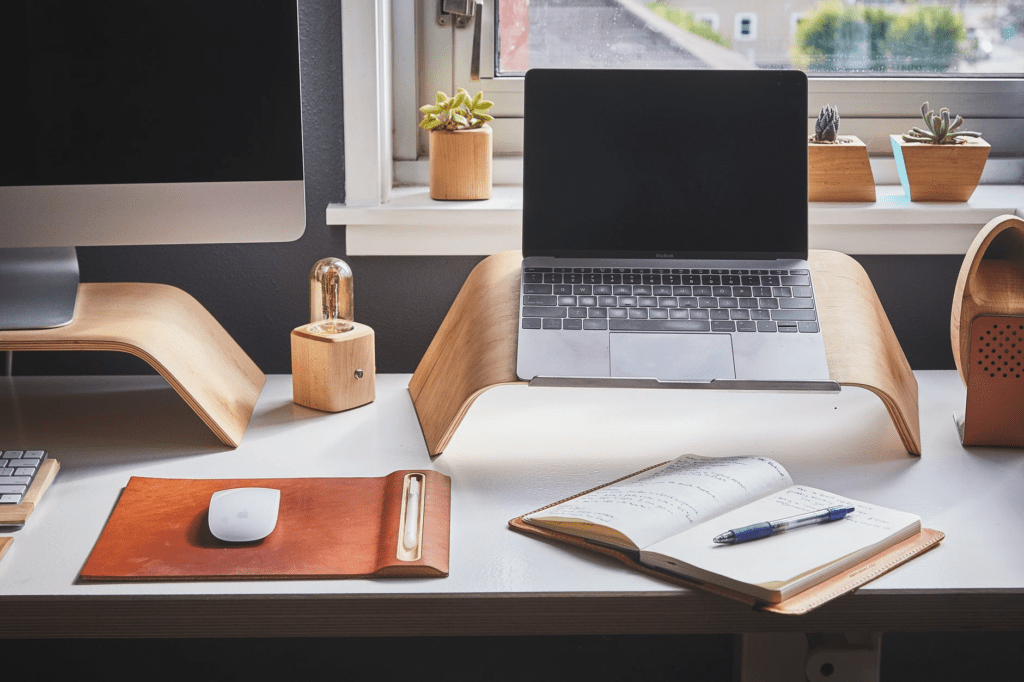 A modern home office